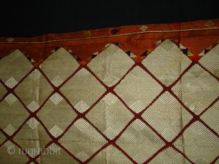 Phulkari From West(Pakistan)Punjab.India.known As Chand Bagh.Very Rare Design Bagh(DSC07187 New).                       