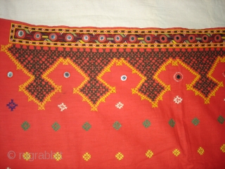 Woman’s Shawl(Abochchini),Probably from Meghwar Group ,Tharparkar Pakistan.Its size is 147cmX207cm(DSC01444 New)                      