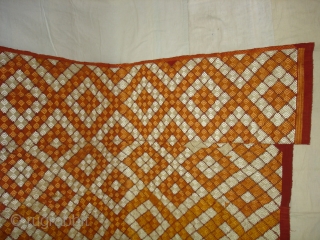 Phulkari From West(Pakistan)Punjab.India.known As Patanga Design Bagh,very Rare influence of Different Design Patanga buti(DSC04933 New).                  