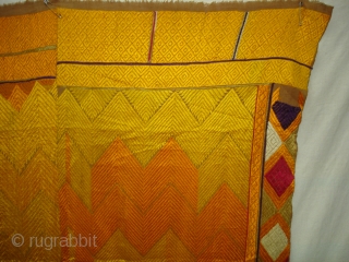 Phulkari From West(Pakistan)Punjab.India.Known As Lahariya Design Vari-Da-Bagh,With different influence of Lahariya Design Vari-Da-Bagh(DSC05000 New).                   