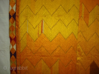 Phulkari From West(Pakistan)Punjab.India.Known As Lahariya Design Vari-Da-Bagh,With different influence of Lahariya Design Vari-Da-Bagh(DSC05000 New).                   