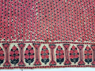 Abochhini Wedding Shawl (Women) from Sindh Region of Undivided India. India, Silk Embroidery on the Silk, 

c.1875-1900.

Its size is 130cmX205cm(20221209_140136).             