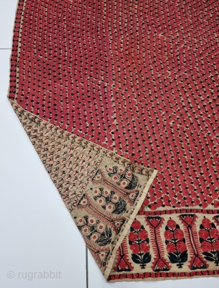 Abochhini Wedding Shawl (Women) from Sindh Region of Undivided India. India, Silk Embroidery on the Silk, 

c.1875-1900.

Its size is 130cmX205cm(20221209_140136).             