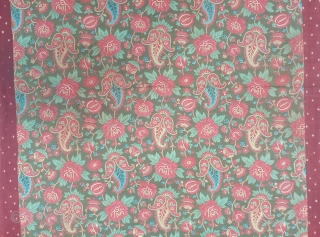 Manchester Print Book Cover(Cotton),For the holy Book, From Manchester England made for Indian Market.Roller Printed on Cotton.its size is 75cmX88cm(20191210_153411).             