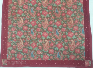 Manchester Print Book Cover(Cotton),For the holy Book, From Manchester England made for Indian Market.Roller Printed on Cotton.its size is 75cmX88cm(20191210_153411).             