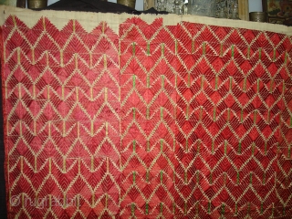 Phulkari From West(Pakistan)Punjab.India.known As Wedding Thirma Bagh.Rare And Early Thirma Bagh(DSC05434New).                       ...