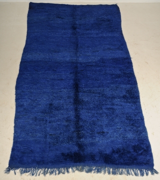 All wool Berber carpet from the Atlas mountains 353x186, good condition. A lot of different blues. Price tag on the back says €2600.
Nice with your Danish furniture.      
