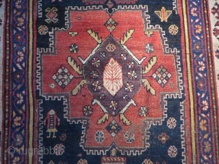 Very old Chahar Mahal rug, 240x156, could be from Gahrû village, see Chahal va Bakhtiâri, Village, Workshop & Nomadic Rugs of Western Persia, page 196, plate 153, by Peter Willborg. This rug  ...