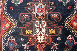 Probably a Saman town rug, made in the beginning of the 20th century, 325x126, high quality piece in good order, with good colours and wool. It has a very small repair in  ...