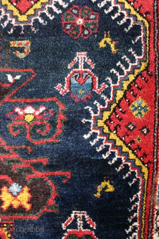 Probably a Saman town rug, made in the beginning of the 20th century, 325x126, high quality piece in good order, with good colours and wool. It has a very small repair in  ...