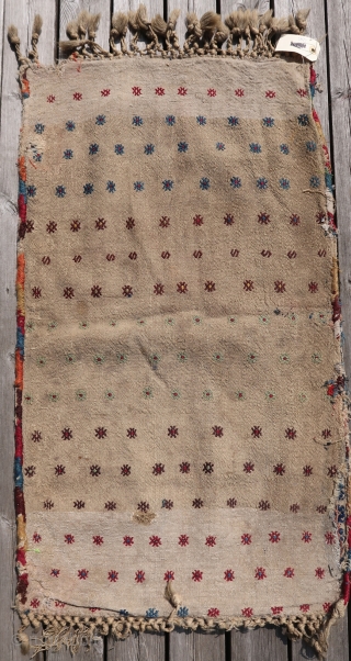 From Sonny Berntssons collection:
No 216 Central Anatolia Sivrihisar minder yastik (pillow to sit on) fragment.
Circa mid 19th cent. 55 x 97 cm complete with backside as seen on detail photo.
More info or  ...