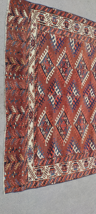 Dyrnak  old yomuth pre 1850 early 19th
190x285
No repair, good condition 
                     