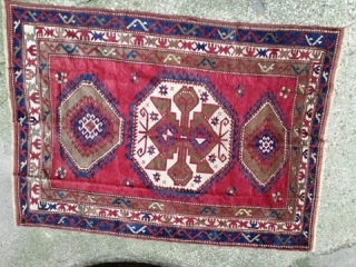 Lori pampak kazak rug. End of 19th  
270x150cm
Oversize
Good condition                       