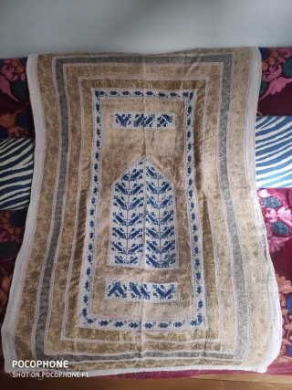 Antique  Greek Macedonian silk quibleh embroydery, 19th ottoman period
150x100                       