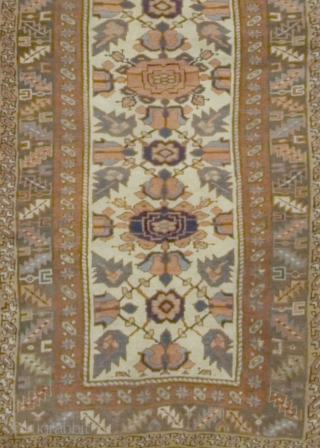 Antique Kurdish Runner.Circa 1880. 3'7 x 13'5.  For more information please call us +1 212-532-5111 
Ref.A2-2339                