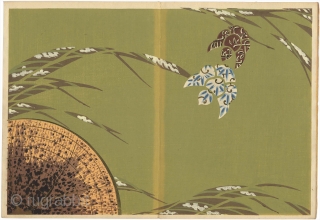 Japanese pattern magazine Seiei 15 illustrated by various artists
The fifteen volume in the Seiei series includes a table of content and ten beautiful plates by ten artists.
Dated Meiji 40 (1907)
Published by Yamada  ...