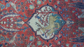 Tabriz on frame, fragment, 2nd part 19th, 130 x 97
Price upon request
                     