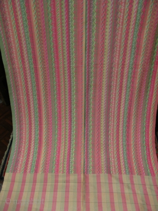 Taung Shay Pa Soh : Traditional Burmese Male lower garment of Luntaya (100 Shuttles Tapastry Weave) technique in 'Acheiq' design (series of different wave like patterns) believed to be inspired by the  ...