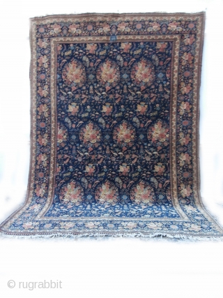 TABRIZ CARPET. This exceptional carpet is about 50 years old and is a very early example of the work of the Master Weaver Taba Tabai in the city of Tabriz in north  ...