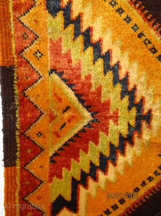 MOROCCO BERBER RUG which is old but in outstanding unblemished condition and is complete with its embroidered kilim ends. The pile is full and the wools very lustrous. The colors appear to  ...