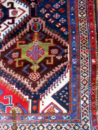 RARE OLD LURI TRIBAL RUG. Although the Lurs are among the most ancient inhabitants of what is now Iran there is little information about their weaving compared to other tribal groups. Geographically  ...