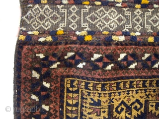 www.oldorientalcarpet.com
An exquisite very early 20th century Belouch bag face from the Jan-Begi sub-group in north west Afghanistan. This bag is extremely finely woven and in excellent condition with very intricate embroidered kelim  ...
