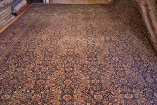 persian tebriz 1900 circa's 550*340=18,70cm                            
