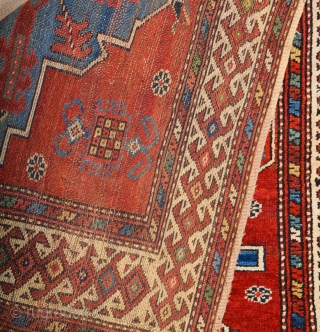 Middle of the 19th Century Persian Nordwest rug It's in very good condition Size 112 x 210 cm               