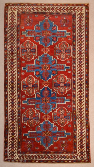 Middle of the 19th Century Persian Nordwest rug It's in very good condition Size 112 x 210 cm               