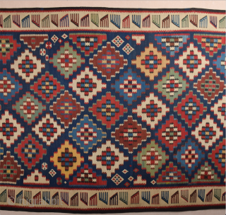 Circa 1870s Shirvan Kilim It's in perfect condition and has great colors All the colors are natural and untouched piece Size 190 x 330 cm        