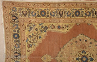 A Nice Tebriz (Haji Jalili) Rug Size 125 x 177 cm.He name of the master weaver, Hadji Jallili (Haji Jalili), lives on as perhaps the single most important creator of unique design  ...