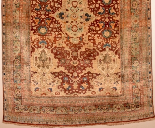 Very Fine Tabriz Silk Rug size 132x186 cm                         