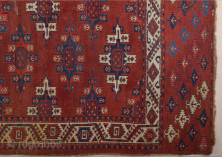 Turkmen Karadasli Main Rug Early 19th Century or late 18th Century Size 174 x 298 cm If you need any more detail images or any more info please do not hesitation to  ...