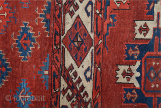 Turkmen Karadasli Main Rug Early 19th Century or late 18th Century Size 174 x 298 cm If you need any more detail images or any more info please do not hesitation to  ...