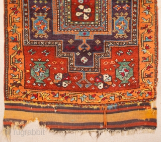 19th Century West Anatolian Kelez Rug in very good condition all original untouched piece size 91 x 117 cm              