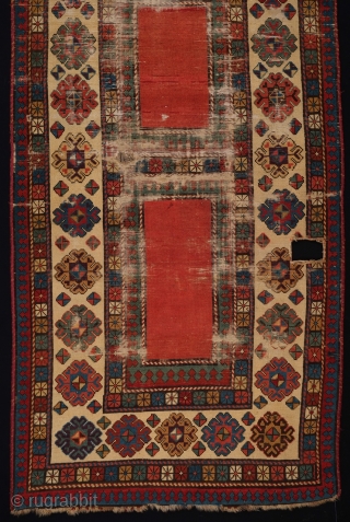 South Caucasian early 19th Century Rug size 110 x 220 cm                      