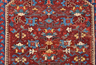 18th Century Anatolian Kula rug Size 130 x 175 cm. It's in good condition and has great wool. The back is extra fine like Transylvanıa.The weave is quite thin, soft in texture  ...