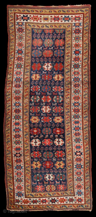 Middle of 19th Century colorful Shahsevan Rug size 115 x 280 cm
It has very nice colors and Rare design              