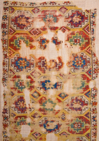 18th Century Anatolian Cappadokia Rug It Has Great Colors Size 124 x 246 cm
                   