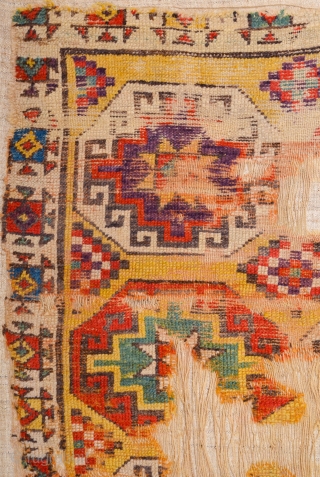 18th Century Anatolian Cappadokia Rug It Has Great Colors Size 124 x 246 cm
                   