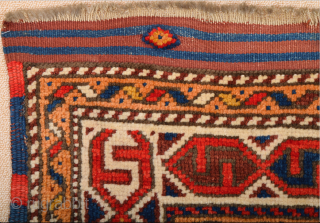 Early 20th Century Anatolian Çanakkale lovely small piece This pretty little rug was woven in Bergama, a village situated. The design of the two large crosses decorated with arrows and four triangles  ...
