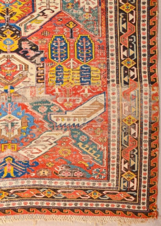 Early 19th Century Dragon Sumac Size 210 x 285 cm                       