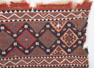 Mid 19th Century East Anatolian Kilim Bag size 90x90 cm                       