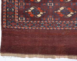 19th Century Yamud Chuval Size 82 x 105 Cm                        