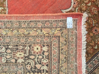 Circa 1900 Persian Probably Tabriz Large and Decorative Piece.Size 280 x 377 Cm Reasonable One.                  