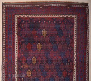 Luri or Kurdish Rug All the colors are natural and ıt's in really good condition.It has very fine thin quality Size 175 x 242 cm        