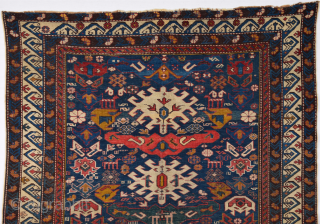 Middle Of the 19th Century Colorful Shirvan Bidjov Rug It has good thing quality.Size 110 x 154 cm               