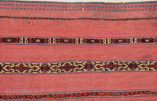 19th Century very fine Turkmen Chuval Size 80 x 130 cm                      