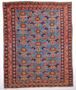 Mid. 19th Century Persian Avshar Rug It Has Good Pile Size 140 x 170 Cm                  