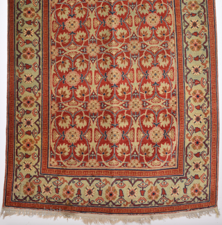 Circa 1900s Persian Rug Probably Tabriz Rug With Unusual Design Size 109 x 159 Cm.It's In Good Condition.               